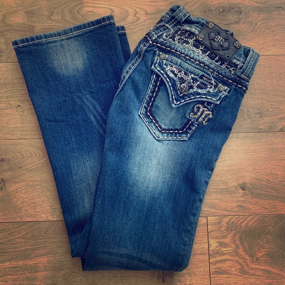 MISS ME Boot Cut Jean